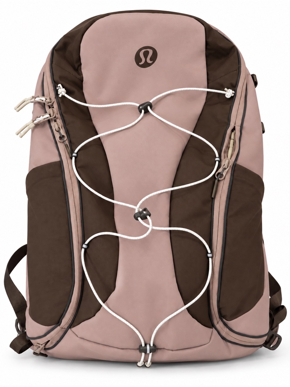lululemon athletica scuba Ashen Rose/Walnut Crunch Performance Backpack 32L NWT